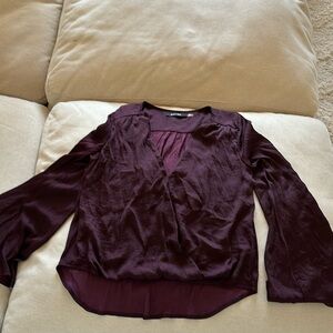 Purple blouse